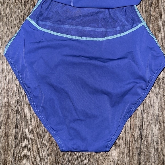 Assets by Spanx One-piece Shirred Underwire Push up Power Swimsuit Dress - Picture 9 of 12